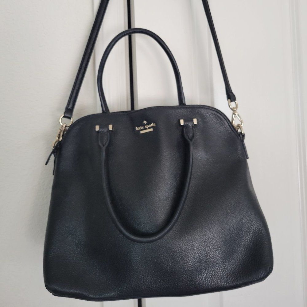 Black Leather Kate Spade Crossbody